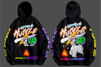 design a streetwear collection or merch for your brand