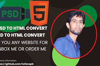 convert PSD to HTML PSD to responsive website design