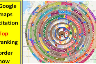 do 70,000 google maps citations for local SEO in 24 hours manually
