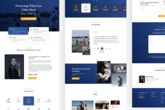 do UX UI design web template or website in figma PSD xd