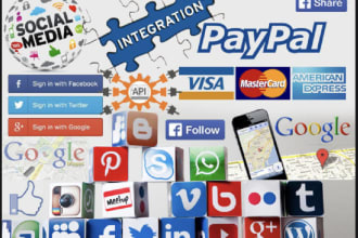 integrate payment gateway and any third party API
