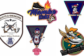 design logo for your shoes, sneakers, and online store