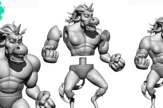 sculpting 3d printable model in zbrush
