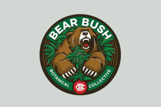create cannabis, marijuana, cbd, hemp mascot logo
