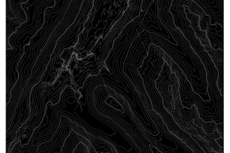 create contour lines from dem and xy points