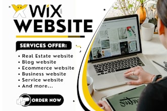 design wix website fix wix bugs redesign wix design  professional wix studio