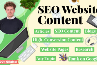 write SEO blog posts that rank on google and drive traffic