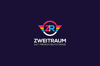 design modern minimalist text based logo within 24 hours