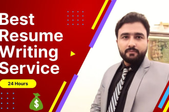 write and upgrade your  professional resume, CV, cover letter