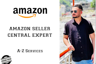 be your amazon seller central specialist and ecommerce specialist