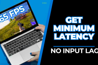 fix input lag, audio delays, mouse, high latency