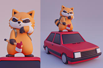 do 3d character modeling