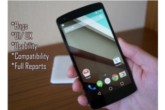 do testing of your android app