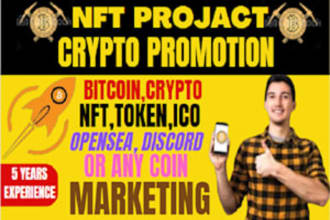 promote website,crypto,nft,bitcoin,token,ico,cbd,opensea,discord or any link