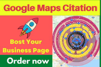 do 5000 google map citation for targeted local city