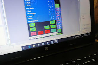 create  program for your plc and hmi