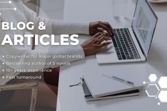write a publication level article or blog on any subject