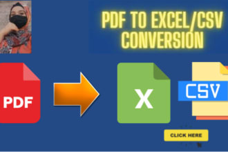 convert PDF to excel instantly
