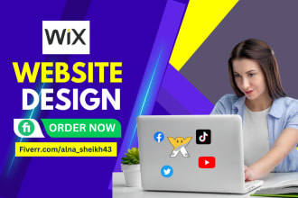 create wix website design, redesign wix website