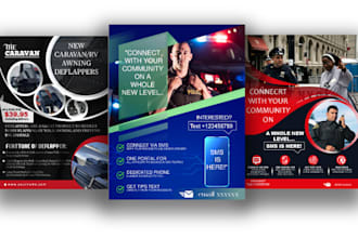 design flyer and poster