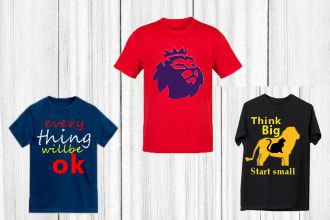 create unique and attractive graphic t shirt design