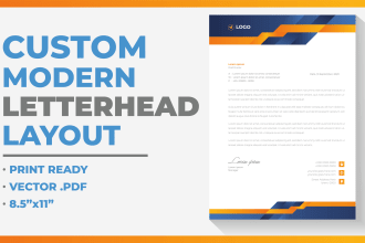 design your letterhead and stationary