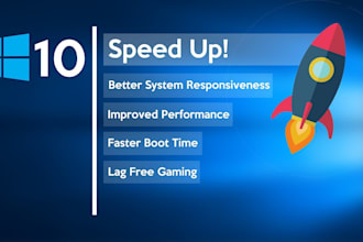 speed up and optimize your windows computer performance