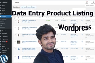 do woocommerce product upload, wordpress blog post