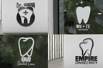 do a professional dental logo design