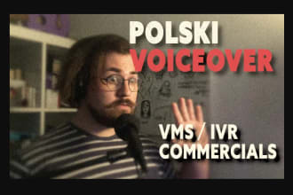 polski meski glos do reklam filmow yt podcastow vms IVR radio