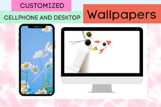 create nice wallpapers for your cellphone and desktop