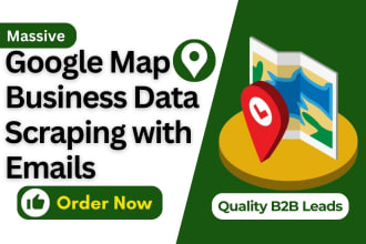 do google maps scraper for business leads, b2b lead generation, email list