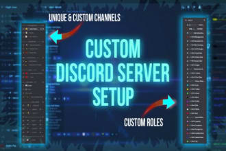 setup discord server and bot for your community or project