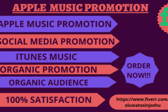 do organic apple music promotion, apple music, itunes music promotion