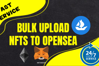 bulk upload nfts to opensea fast and secure