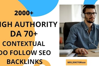 high quality dofollow seo backlinks high da authority white hat link building