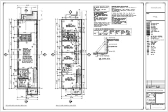 drafting archtecture dob set and redraw floor plan