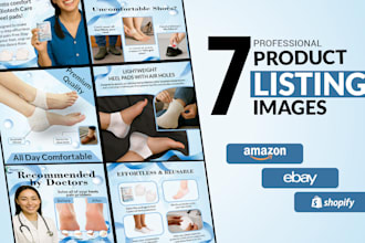 do amazon listing images design, amazon infographic, product listing images