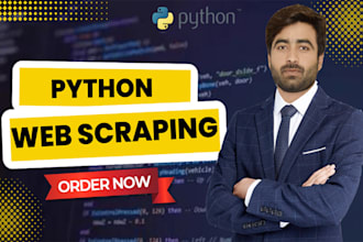 do web scraper, data extraction, and website scraping in python