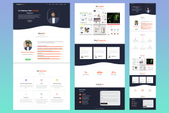 design professional and responsive wordpress, wix, squarespace website design