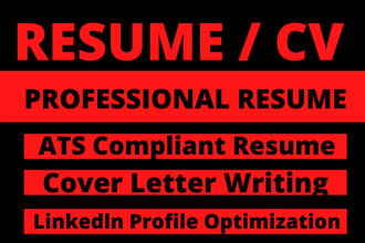 write tech, IT, engineering resume, cover letter, linkedin