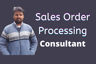 be your sales order processing consultant