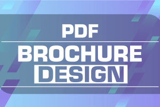 do pdf brochure design