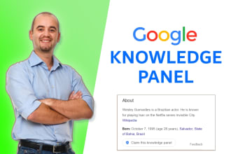 google knowledge panel for person 2025
