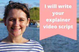 write your explainer video script