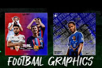 design sports graphics for social media with love