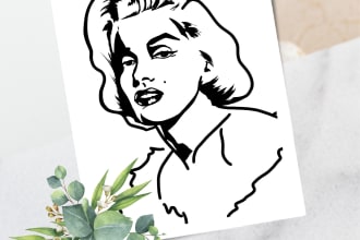 make a custom illustration, ideal for a tattoo