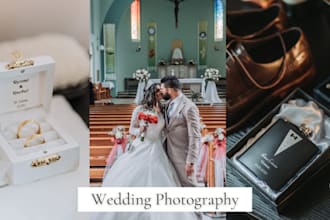 do your wedding photography in london