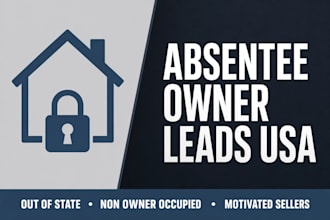 provide absentee owner leads USA