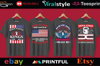 make custom, typographic and trendy t shirt design
